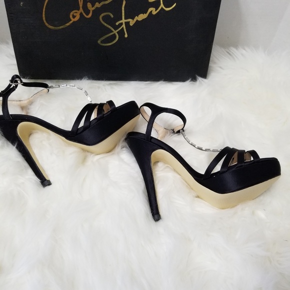 Colin Stuart platform heels size 6.5 - Picture 2 of 5